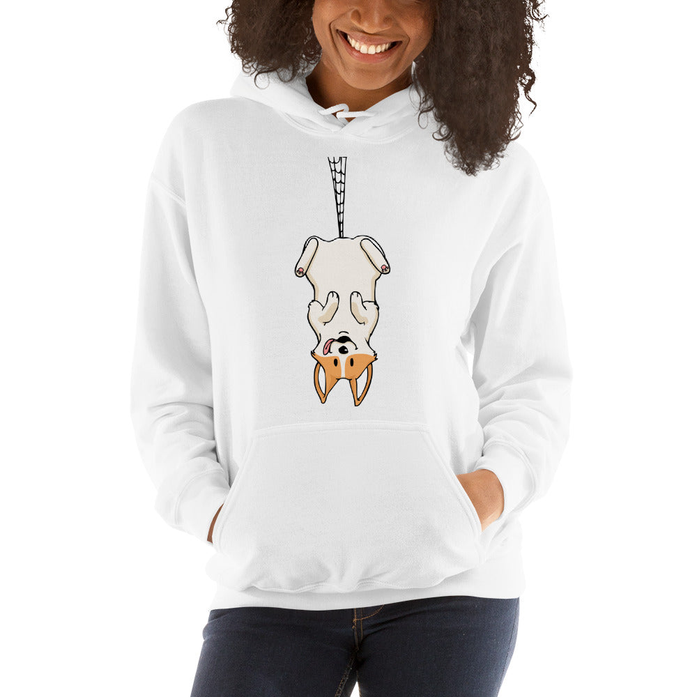 Spidey Corgi Unisex Hooded Sweatshirt