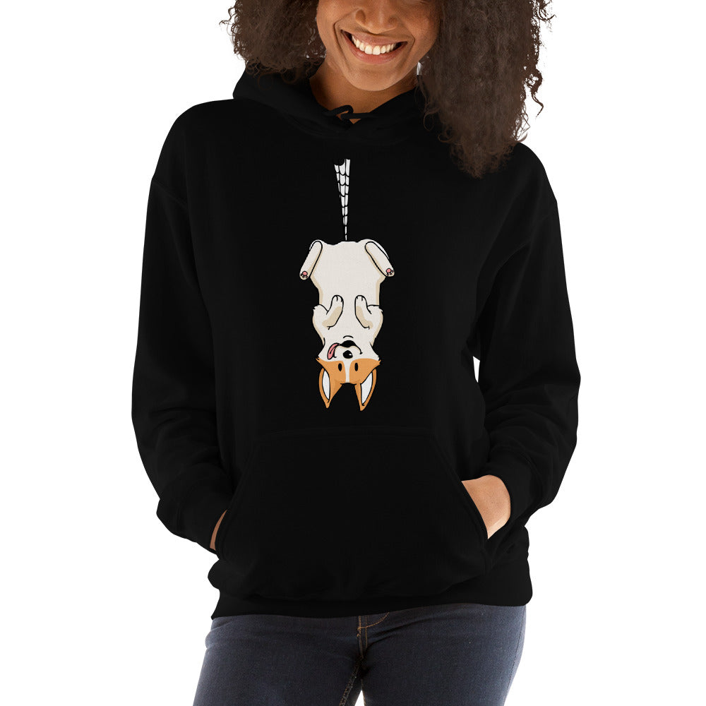 Spidey Corgi Unisex Hooded Sweatshirt